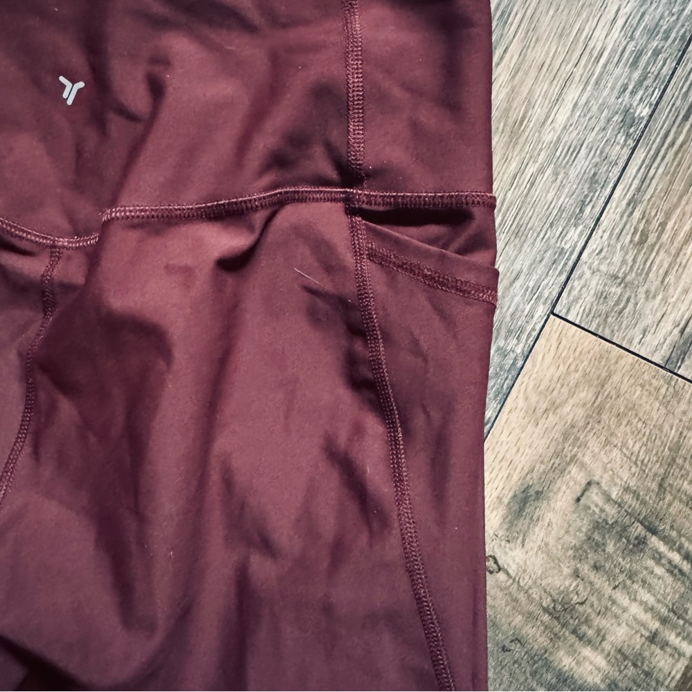 Maroon ON Powersoft High-Waisted Leggings - Picture 7 of 9